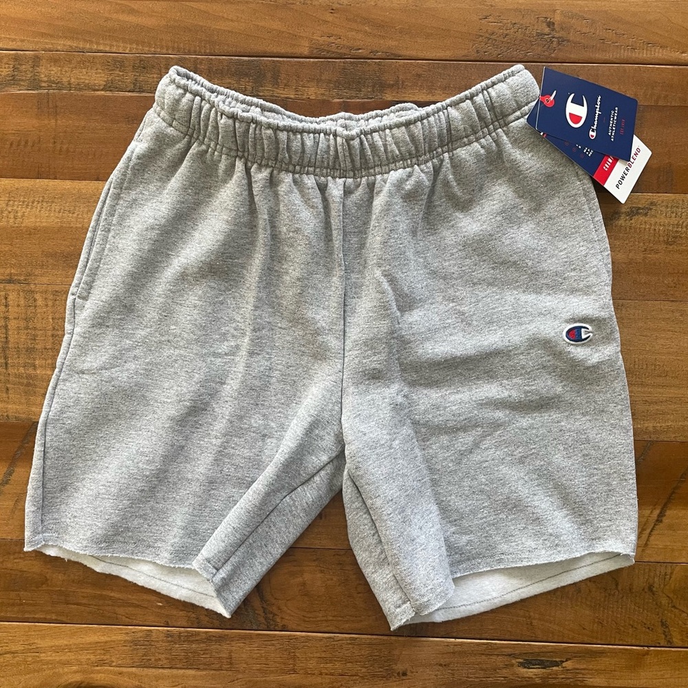 NWT Champions Powerblend Shorts, C Logo
